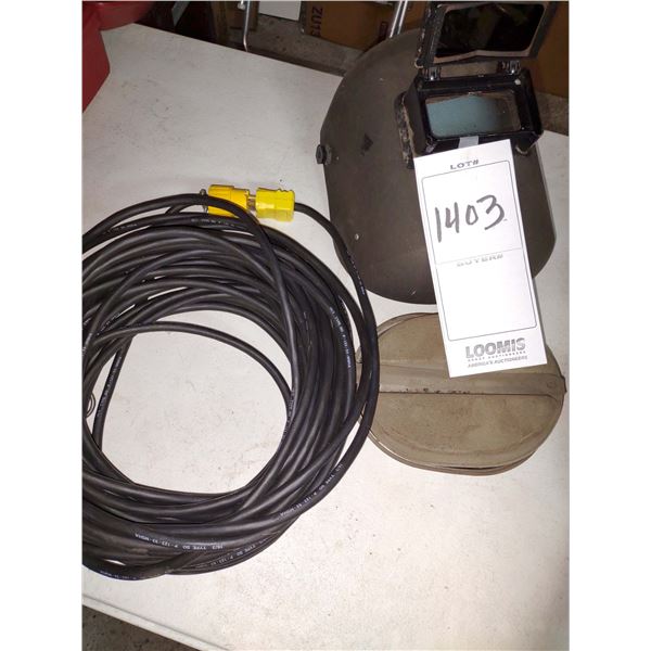 ELE CORD, WELDING HOOD