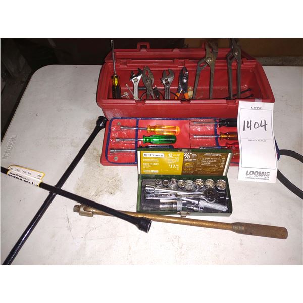 TOOL BOX WITH TOOLS