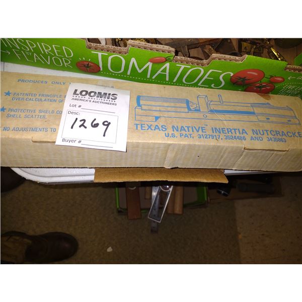 TEXAS NATIVE INERTIA NUTCRACKER, IN ORIGINAL BOX