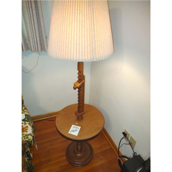 3 WAY WOODEN FLOOR LAMP