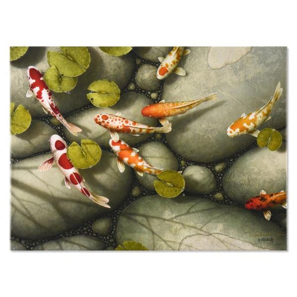 Terry Gilecki, "Following" Limited Edition on Gallery Wrapped Canvas, Numbered 20/95 and Hand Signed