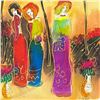 Image 2 : Moshe Leider, Framed Original Mixed Media Watercolor Painting, Hand Signed with Letter of Authentici