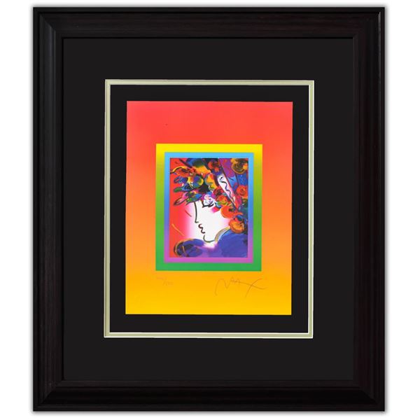 Peter Max- Original Lithograph "Blushing Beauty on Blends III"