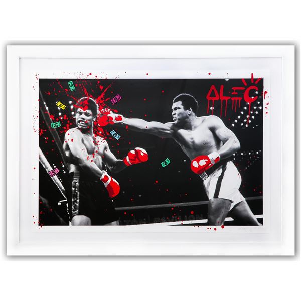 Alec Monopoly- GICLEE ON HEAVY WATERCOLOR PAPER "The Greatest of All Time"