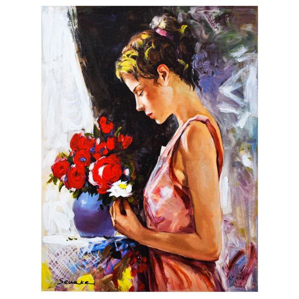 Igor Semeko- Hand Embellished Giclee on Canvas "Blessings"