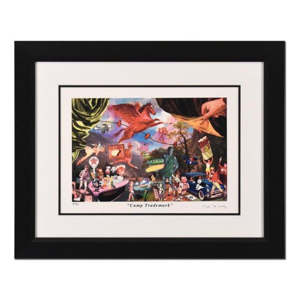 Nelson De La Nuez, "Camp Trademark" Framed Limited Edition Artist Proof, Numbered and Hand Signed wi