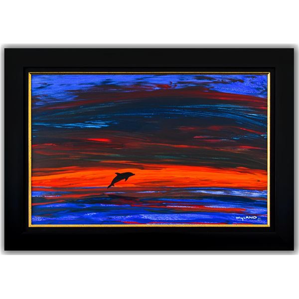 Wyland- Original Painting on Canvas "At Sea"