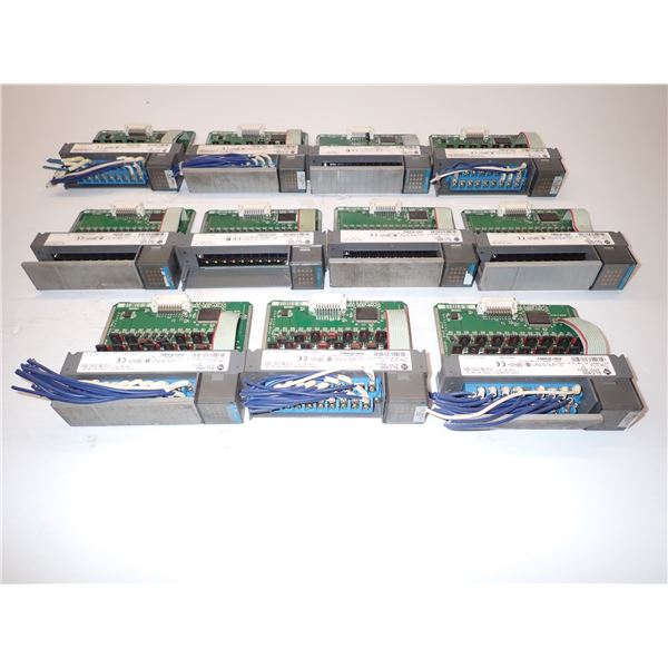 Lot Of (11) Allen Bradley # SLC 500 Modules