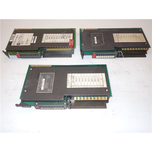 (3) Allen Bradley Modules