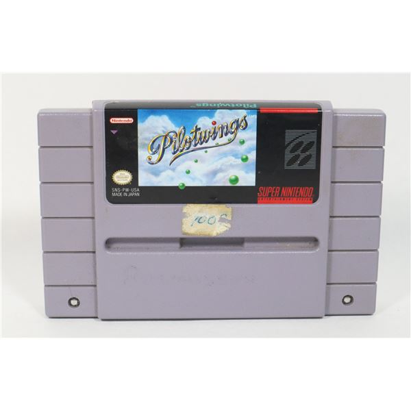 SNES GAME PILOTWINGS