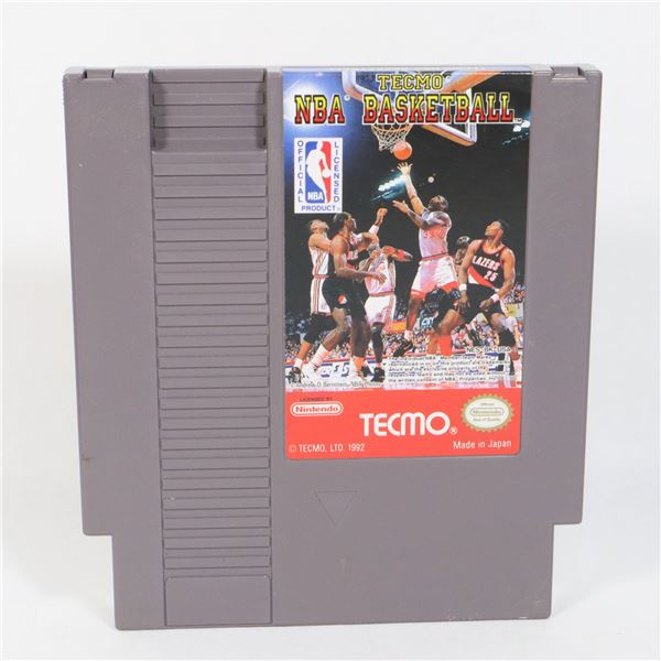 NES GAME NBA BASKETBALL