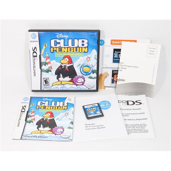 DISNEY ELITE PENGUIN FORCE NINTENDO  DS GAME