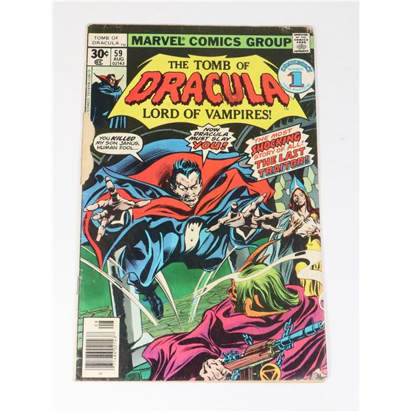 MARVEL COMICS TOMB OF DRACULA COMIC #59 (1977)