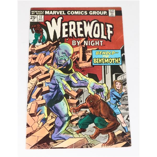 MARVEL WEREWOLF BY NIGHT VOL 1 #17 (1974)