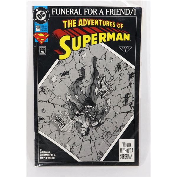 THE ADVENTURES OF SUPERMAN #498