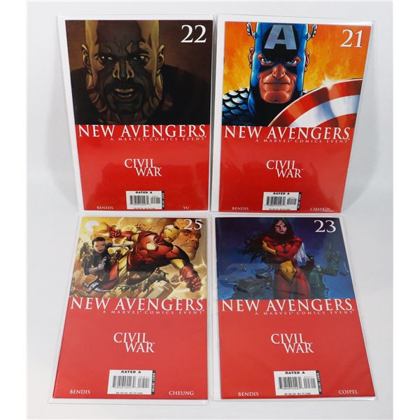 NEW AVENGERS #21-25 CIVIL WAR