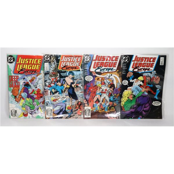 JUSTICE LEAGUE EUROPE 89' #2-5