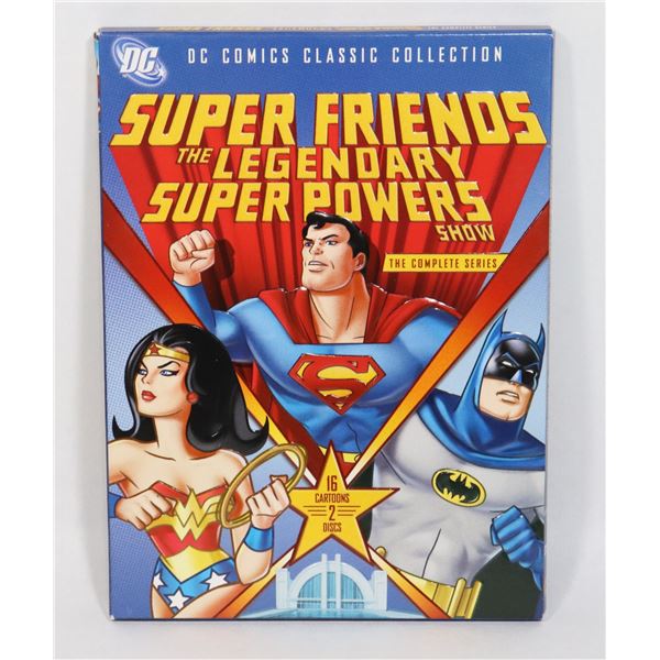 SUPER FRIENDS THE LEGENDARY SUPER POWERS SHOW DVD