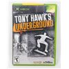 Image 1 : XBOX GAME TOM HAWK'S UNDERGROUND