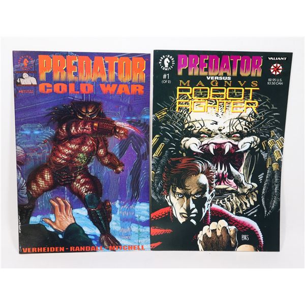 2 PREDATOR COMICS