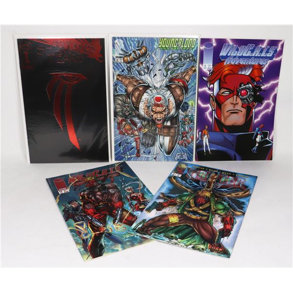 LOT OF 5 IMAGE COMICS