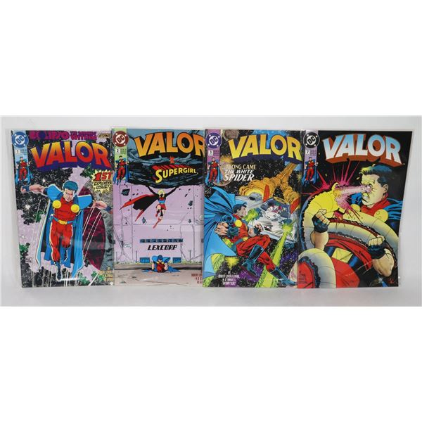 DC  VALOR #1-3, 7