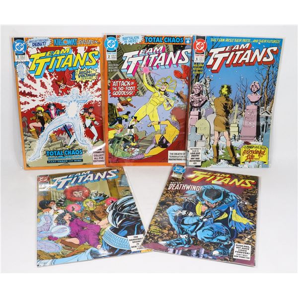 DC TEAM TITANS #1, 2, 6, 7, 8