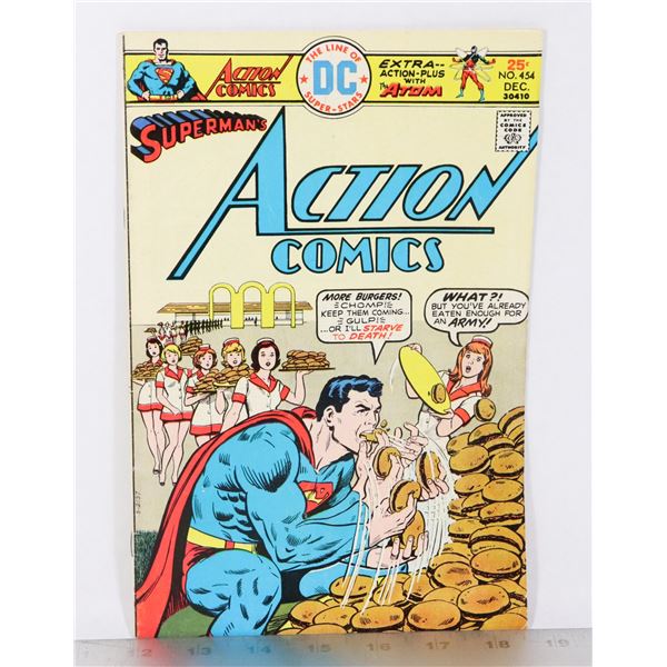 SUPERMAN'S ACTION COMICS NO.454