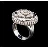 Image 4 : 14KT White Gold 1.59 ctw Diamond Ring