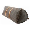 Image 3 : Louis Vuitton Brown Monogram Canvas Leather Keepall 60 cm Duffle Bag Luggage