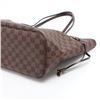 Image 3 : Louis Vuitton Damier Ebene Canvas Leather Neverfull MM Tote Bag