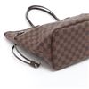 Image 4 : Louis Vuitton Damier Ebene Canvas Leather Neverfull MM Tote Bag
