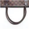 Image 5 : Louis Vuitton Damier Ebene Canvas Leather Neverfull MM Tote Bag
