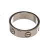 Image 2 : Cartier Silver Love Band Ring