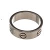 Image 3 : Cartier Silver Love Band Ring