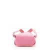 Image 3 : Fendi Monster Backpack Bag Charm Nylon and Leather Micro Pink