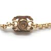 Image 8 : Chanel Gold-tone Metal CC Ring Pendant Turn-lock Chain Necklace