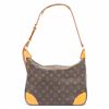 Image 1 : Louis Vuitton Brown Monogram Canvas Leather Boulogne 30 cm Shoulder Bag