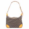 Image 2 : Louis Vuitton Brown Monogram Canvas Leather Boulogne 30 cm Shoulder Bag