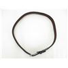 Image 2 : Gucci Black Web Woven Canvas Leather Belt 85cm