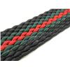 Image 5 : Gucci Black Web Woven Canvas Leather Belt 85cm
