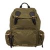 Image 1 : Burberry Green Technical Nylon Large Backpack