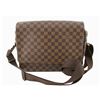 Image 1 : Louis Vuitton Damier Ebene Canvas Leather Shelton MM Crossbody bag