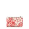 Image 2 : Christian Dior Toile de Jouy Diorama Compact Wallet Calfskin Neutral, Print, Red