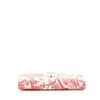 Image 3 : Christian Dior Toile de Jouy Diorama Compact Wallet Calfskin Neutral, Print, Red