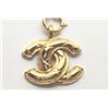 Image 2 : Chanel Gold-tone Metal CC Matelasse Quilt Logo Pendant Chain Necklace