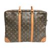 Image 2 : Louis Vuitton Brown Monogram Canvas Leather Porte Documents Briefcase