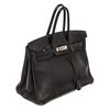Image 2 : Hermes Black Togo Leather Birkin 35cm Handbag PHW