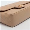 Image 4 : Chanel Classic Beige Quilted Lambskin Leather Medium Double Flap Shoulder Bag