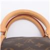Image 6 : Louis Vuitton Brown Monogram Canvas Leather Keepall 55 cm Duffle Bag Luggage